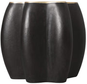 Hooker Furniture Melange Even and Flow Round End Table in Blacks