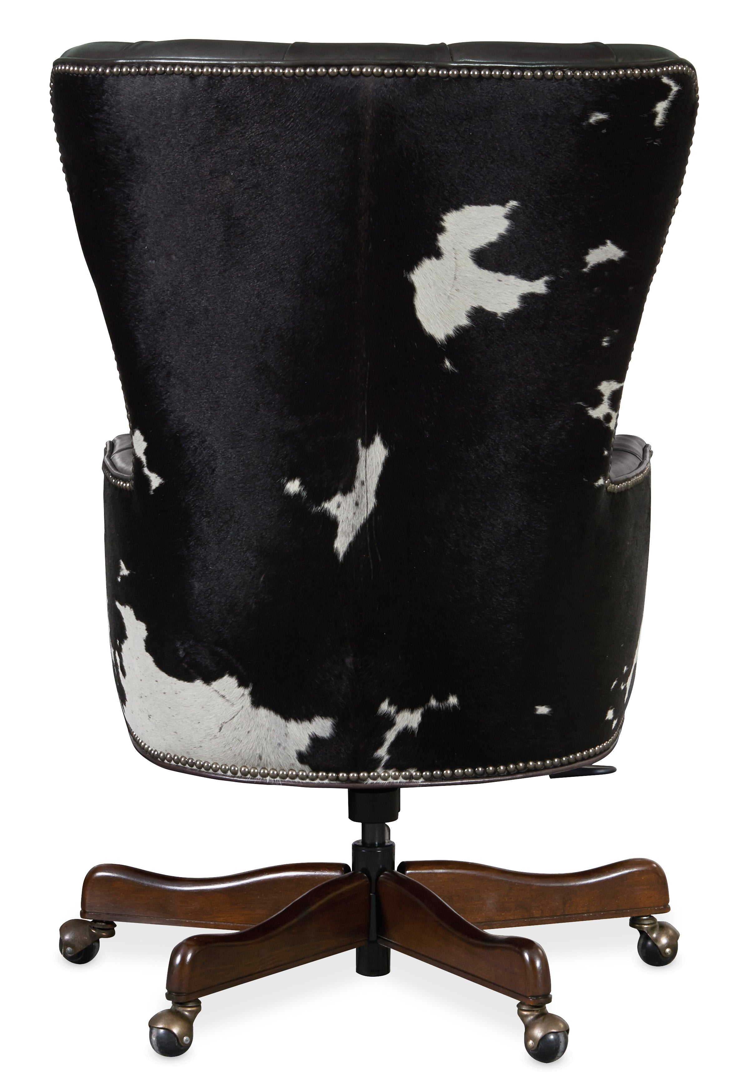 Hooker Furniture Katherine Executive Swivel Tilt Chair with Black & White HOH