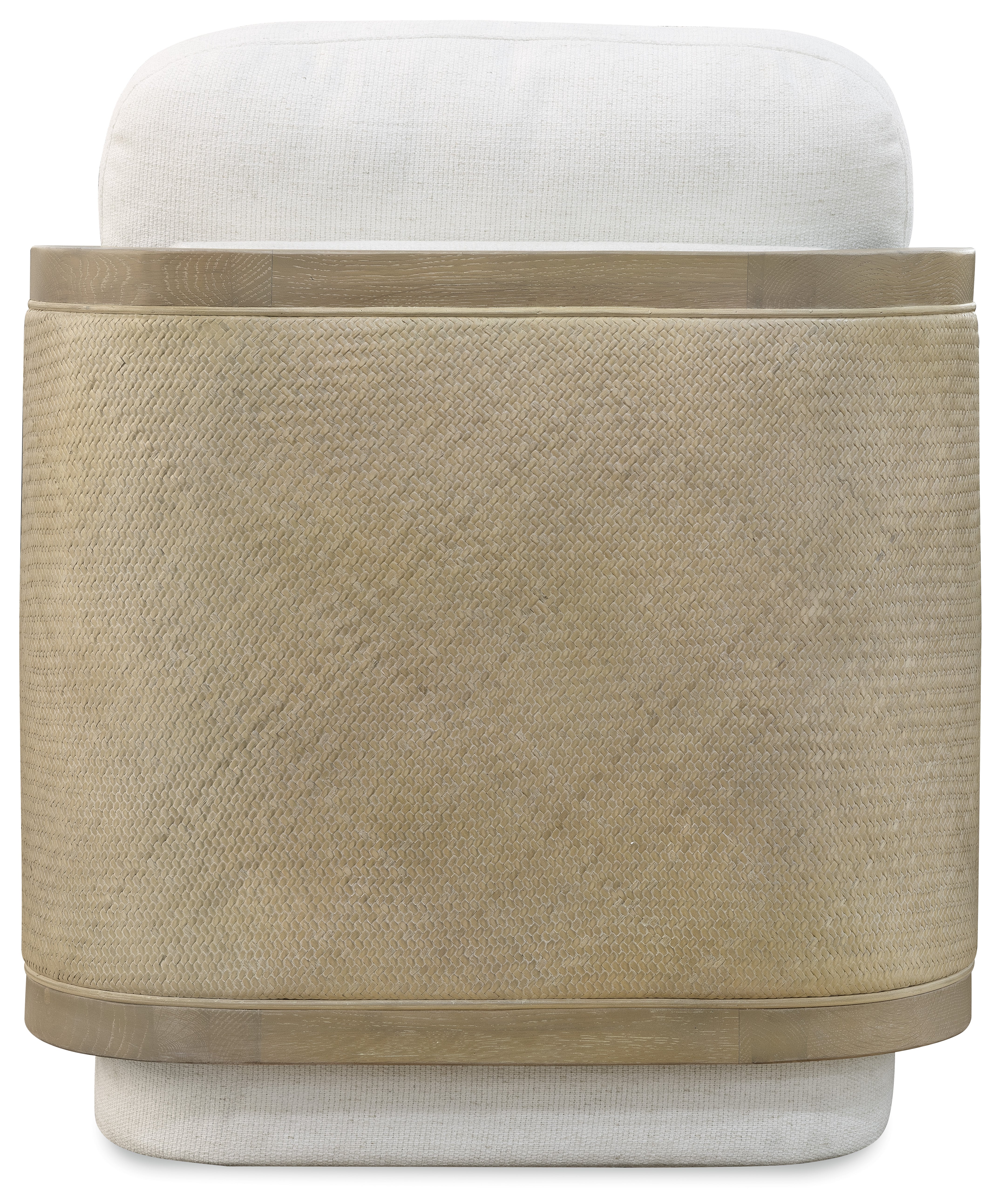 Hooker Furniture Wilma Swivel Chair in White