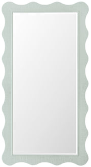 Hooker Furniture Commerce and Market Waverly Leaner Mirror in Blues