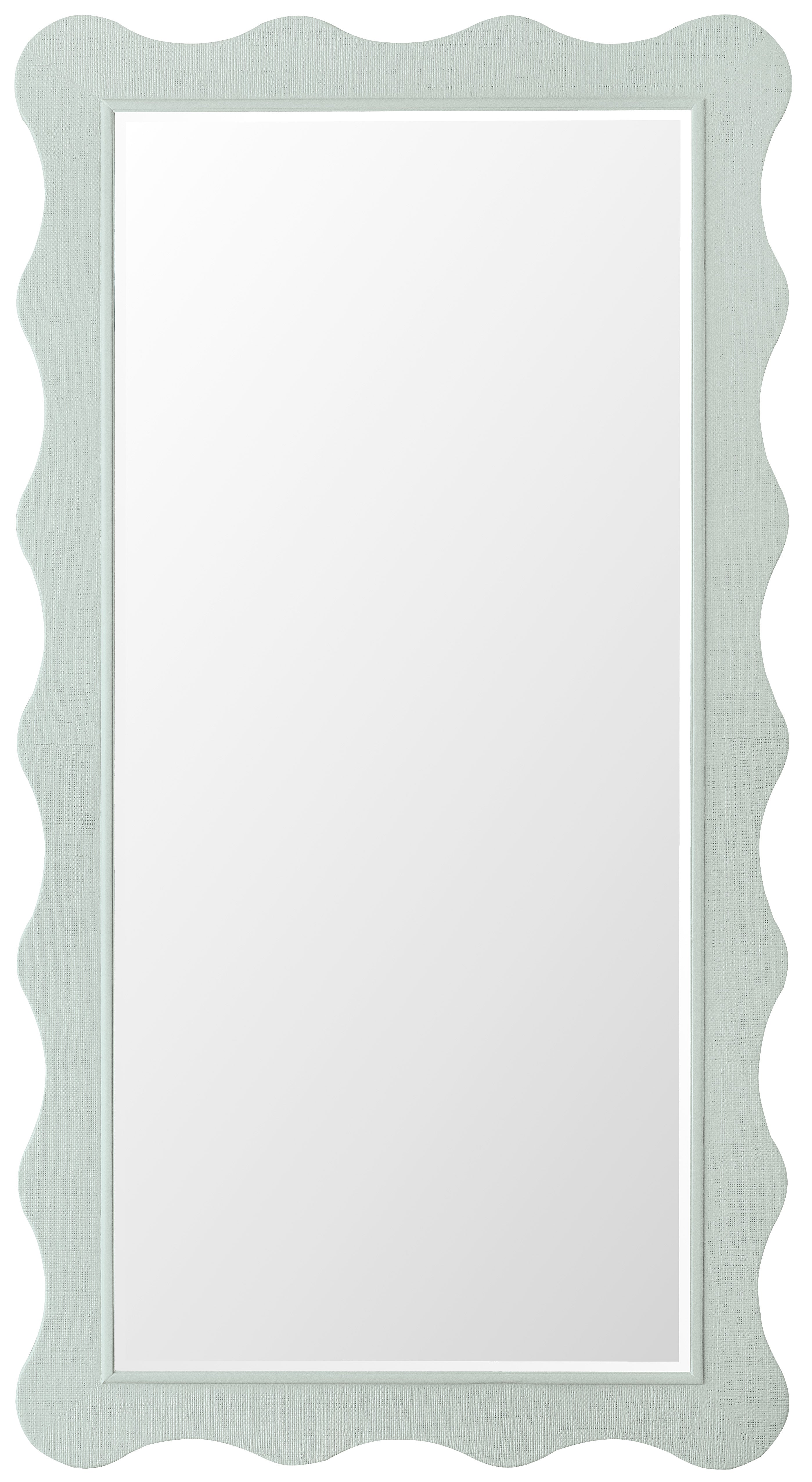 Hooker Furniture Commerce and Market Waverly Leaner Mirror in Blues